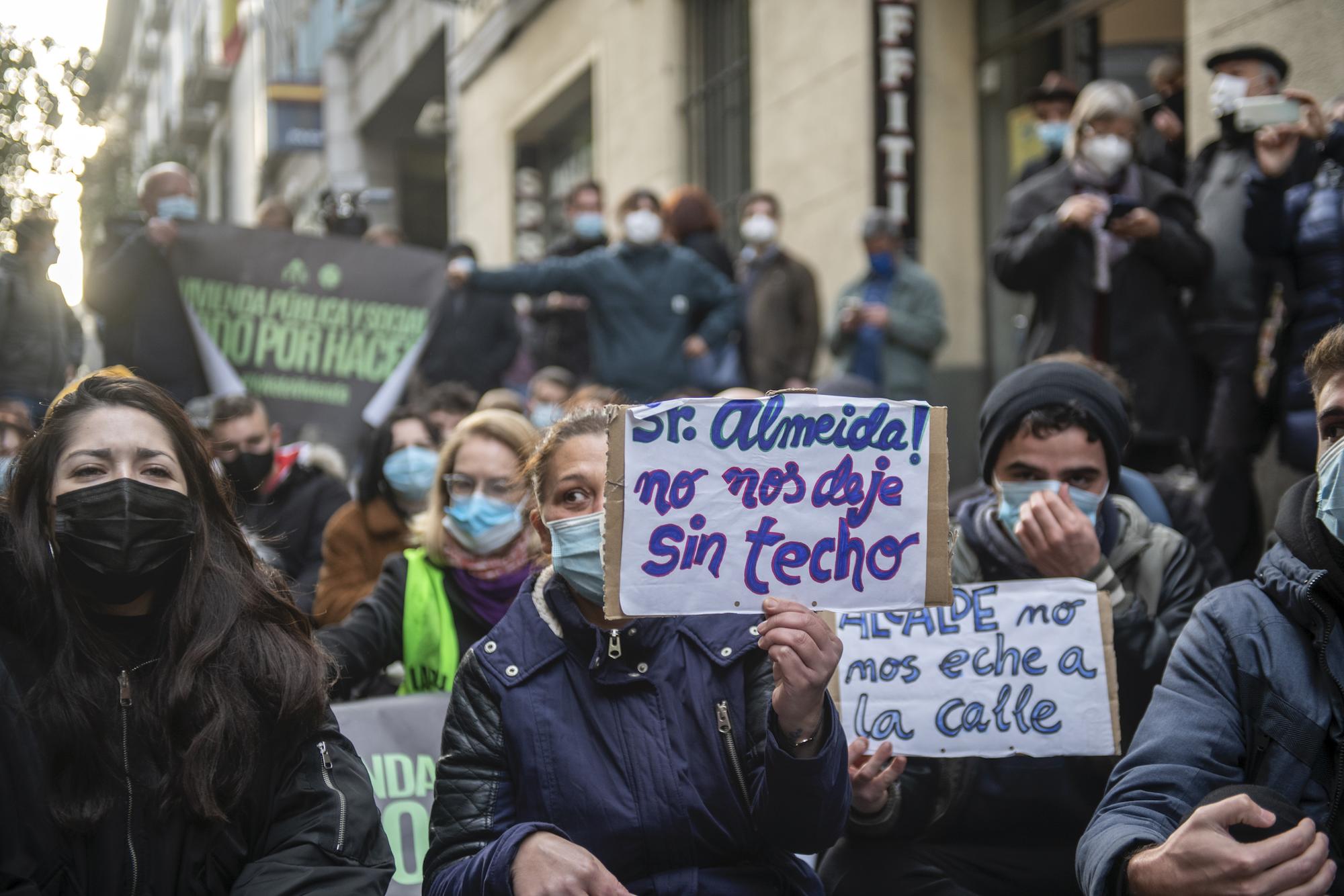 Parado el desalojo de un edificio en Malasaña, el antiguo Palacio de la Infanta Carlota - 9